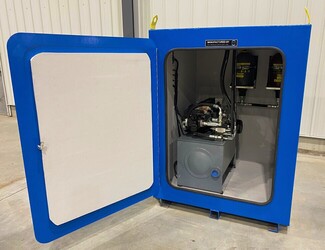 HYDRAULIC POWER UNIT CABINET, DESIGNED AND MANUFACTURED